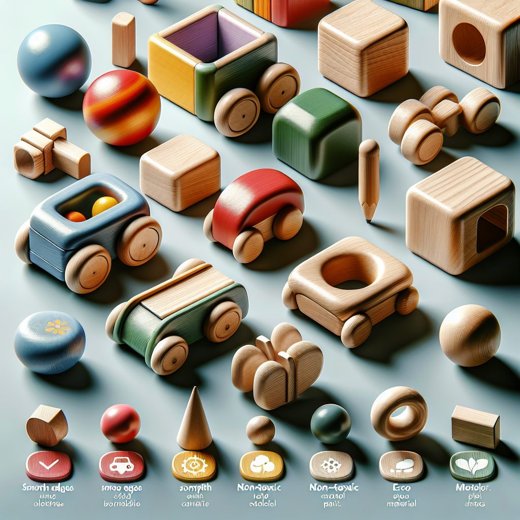 Safe wooden toys shop