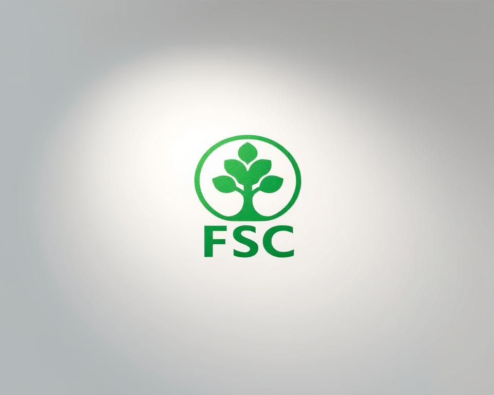 FSC logo for eco-friendly products