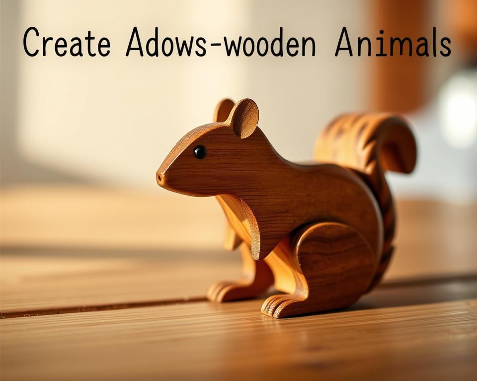 Create Adorable Wooden Animals