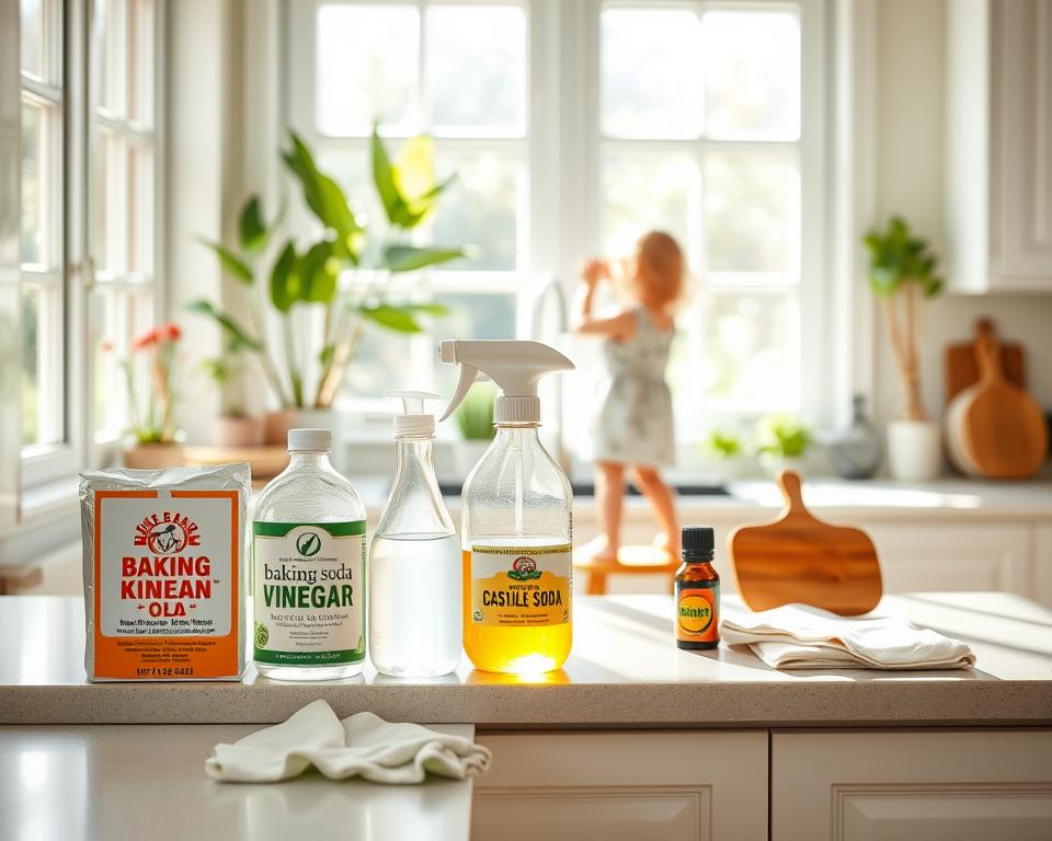 non-toxic cleaning routine