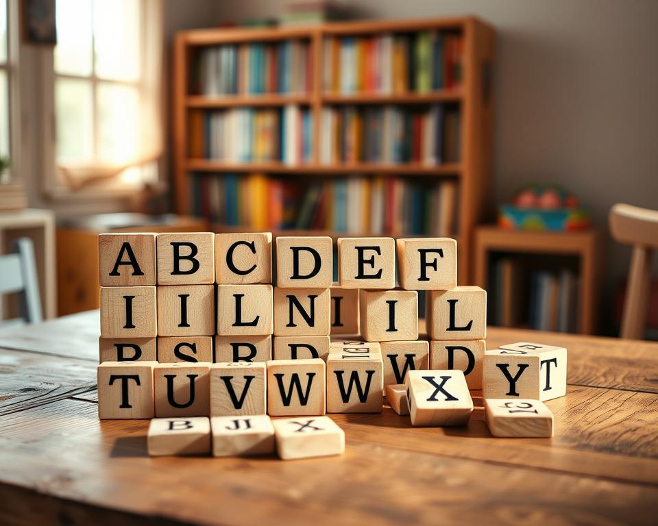 Reading Readiness: Alphabet Blocks