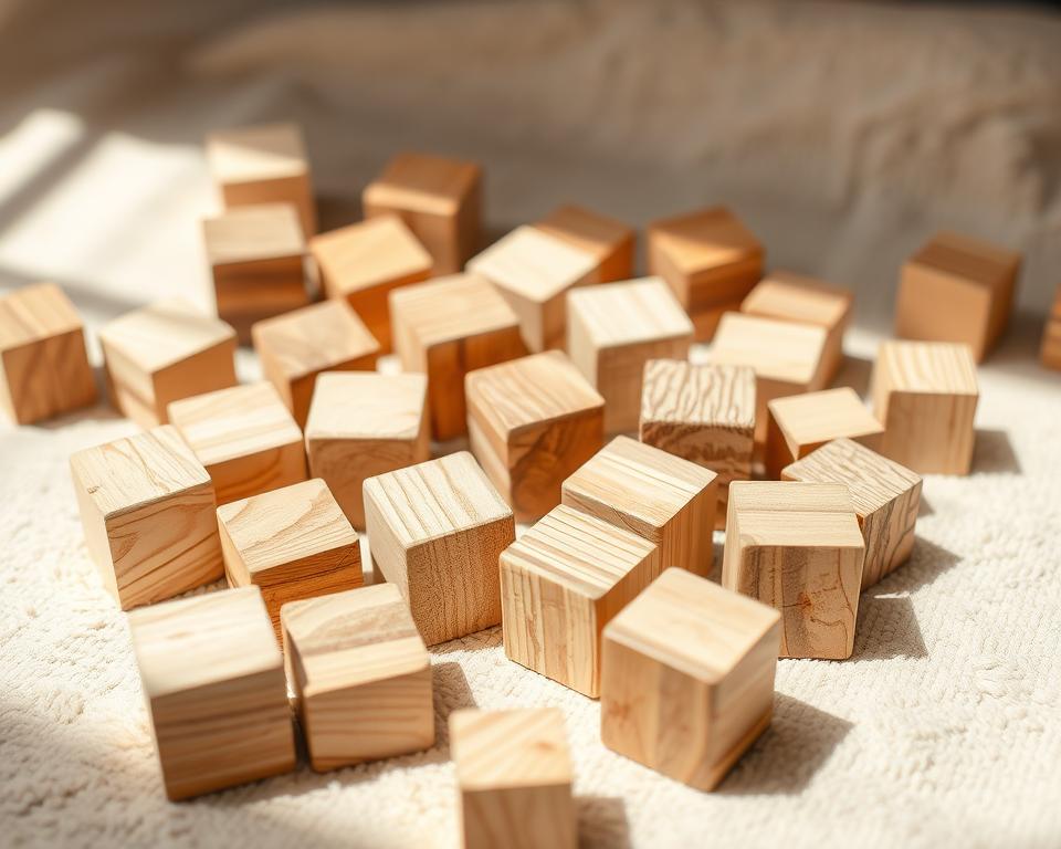 Textured Wooden Blocks: Toddler Fun