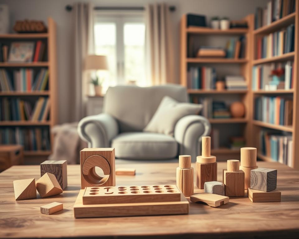 therapeutic applications of wooden toys