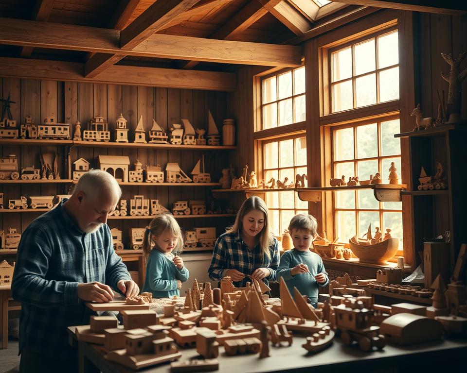 family-owned wooden toy makers