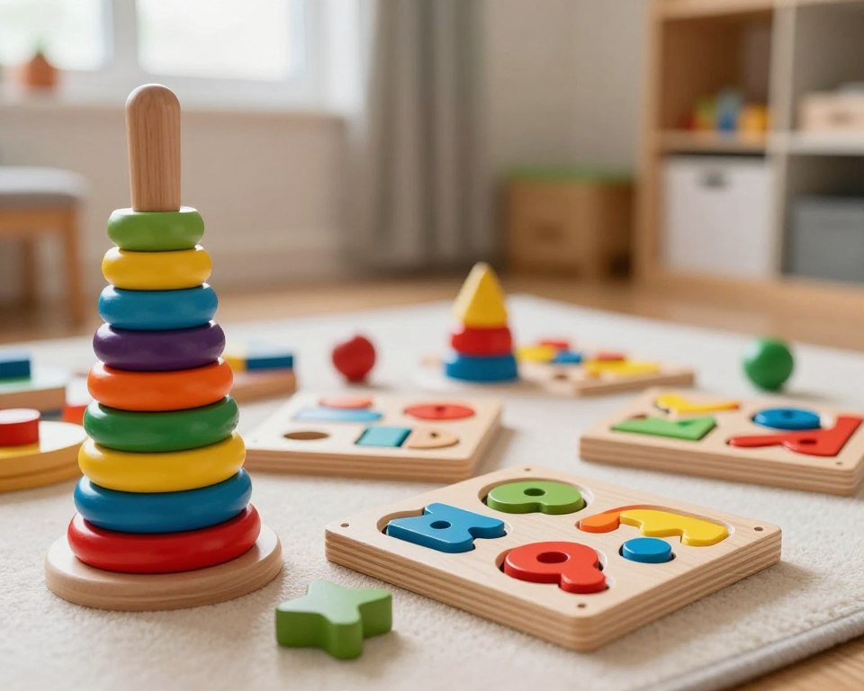 Wooden Toys for Tactile Learning
