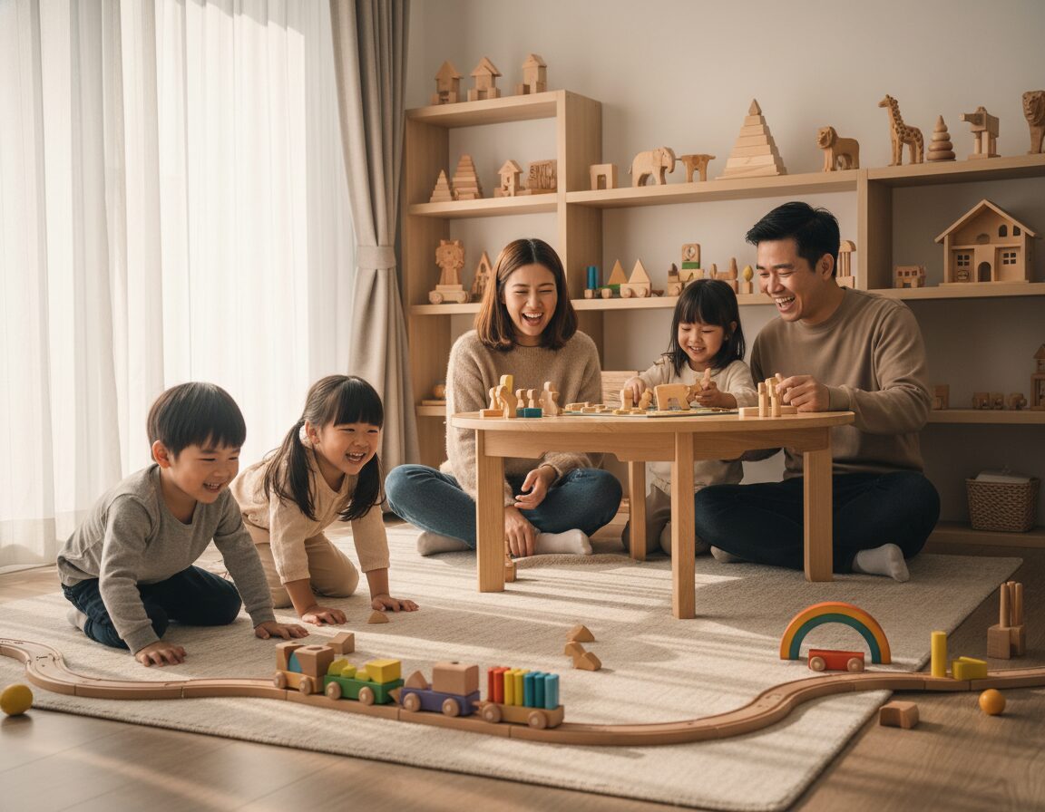 Wooden Toys That Build Family Bonding